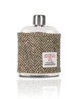 Glass Hipflask Wrapped in Harris Tweed®