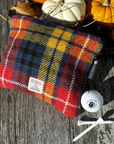 Valuables Pouch with Zip in Harris Tweed®