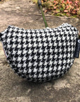 Mallet Golf Putter Cover with Magnet Closure in Houndstooth Harris Tweed®
