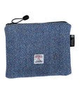 Valuables Pouch with Zip in Harris Tweed®