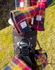 Headcovers & Putter Cover Set in Buchanan Tartan Harris Tweed®