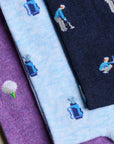 Golf Socks - The London Sock Exchange Caddies Collection - Pack of 3