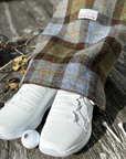 Golf Shoe Bag in Harris Tweed®