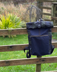 Waxed Cotton Roll Top Wallace Rucksack