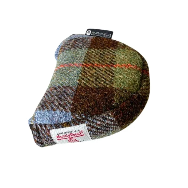 Mallet Golf Putter Cover with Magnet Closure in MacLeod Tartan Harris Tweed®