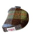 Mallet Golf Putter Cover with Magnet Closure in MacLeod Tartan Harris Tweed®