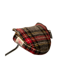 Mallet Golf Putter Cover with Magnet Closure in Harris Tweed®
