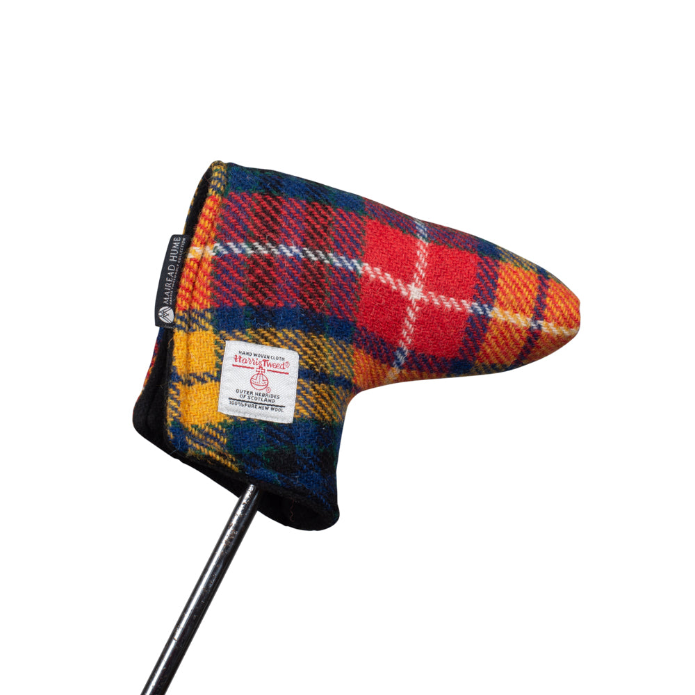 Blade Putter Cover in Buchanan Harris Tweed