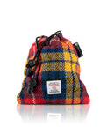Golf Tee Bag in Buchanan Tartan Harris Tweed®