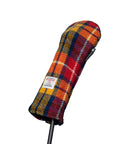 Golf Club 3 Wood Headcover in Buchanan Tartan Harris Tweed®