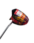 Mallet Golf Putter Cover with Magnet Closure in Buchanan Tartan Harris Tweed®