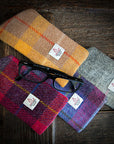 Sunglass Case with Velvet Lining in many colours of Harris Tweed®