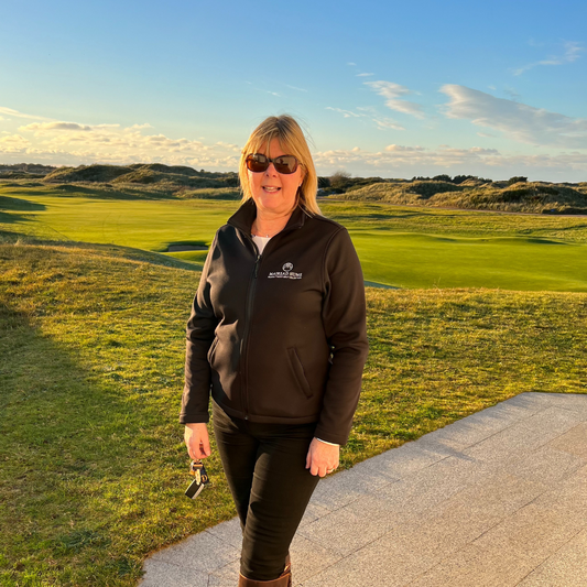 Our trip to Royal Birkdale Golf Club with Mairead Hume Harris Tweed Golf Collection