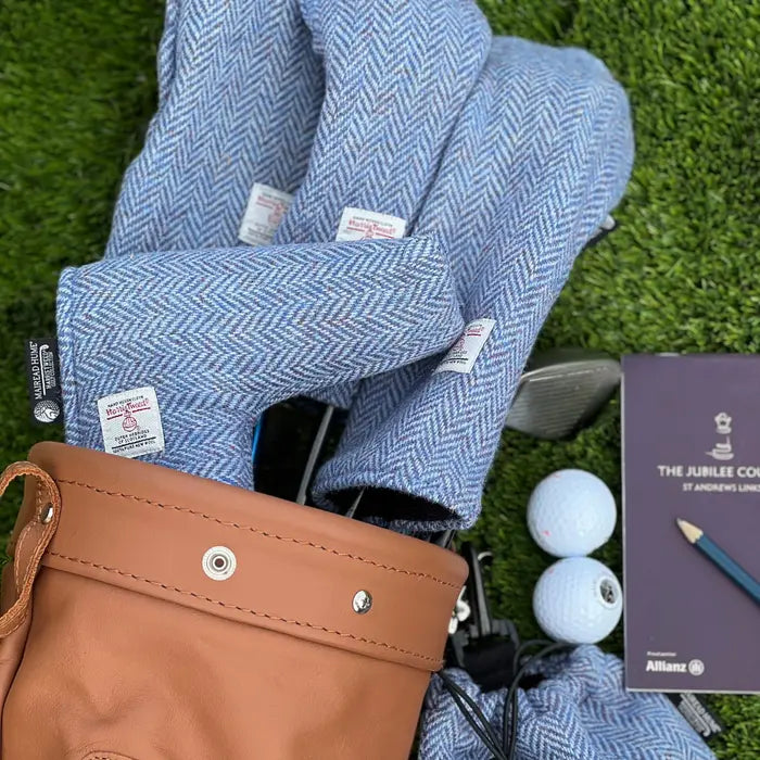 Blue Herringbone Collection