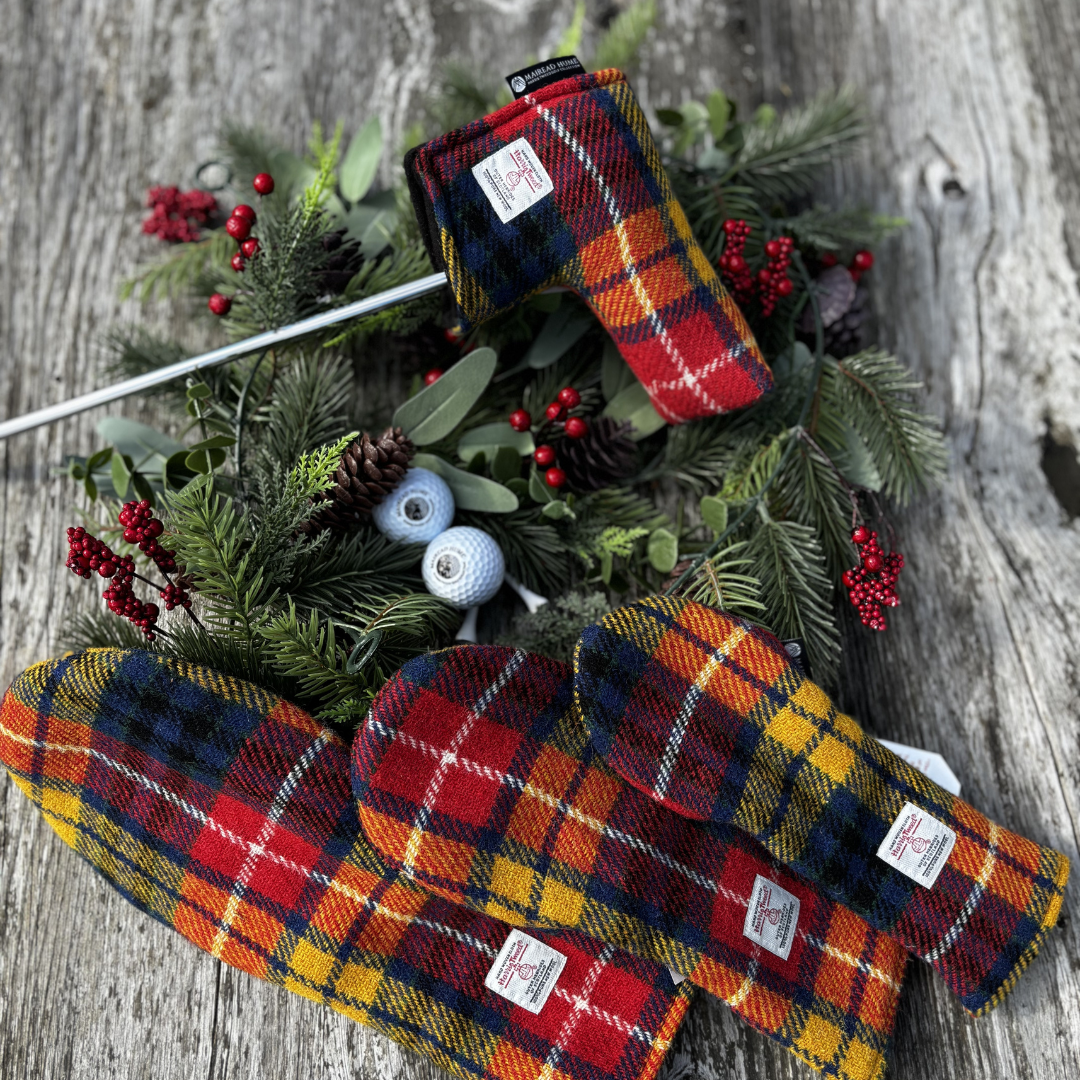 Christmas Gift Ideas | Harris Tweed® Golf Accessories & Scottish Gifts