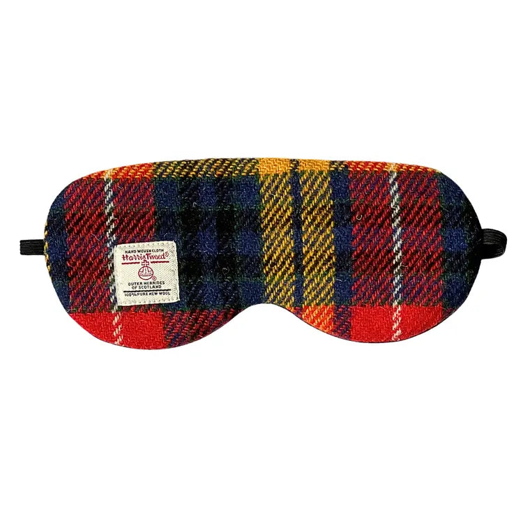 Mairead Hume® Harris Tweed® Sleep &amp; Travel Eye Mask
