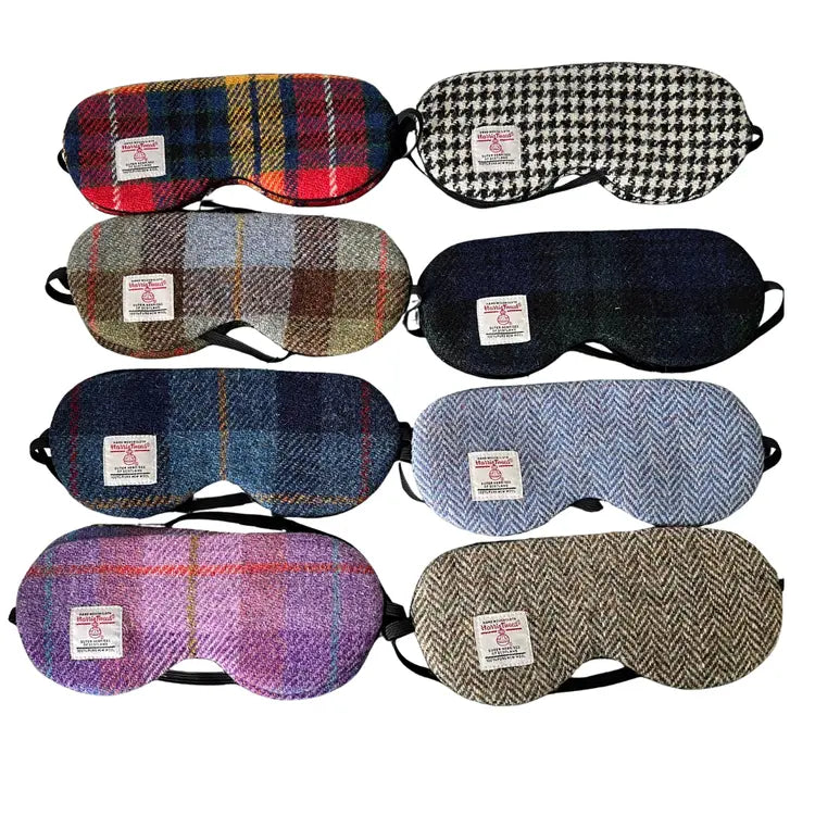 Mairead Hume® Harris Tweed® Sleep &amp; Travel Eye Mask