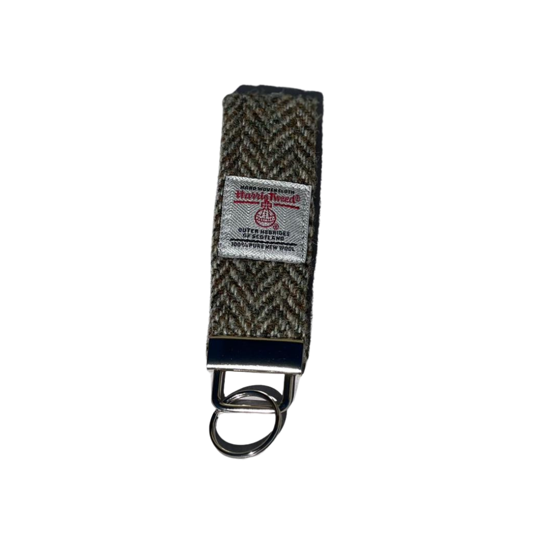 Key Fob Keychain in Harris Tweed®