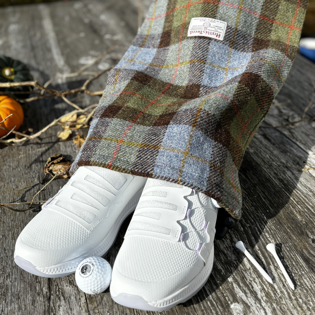 Golf Shoe Bag in Harris Tweed®