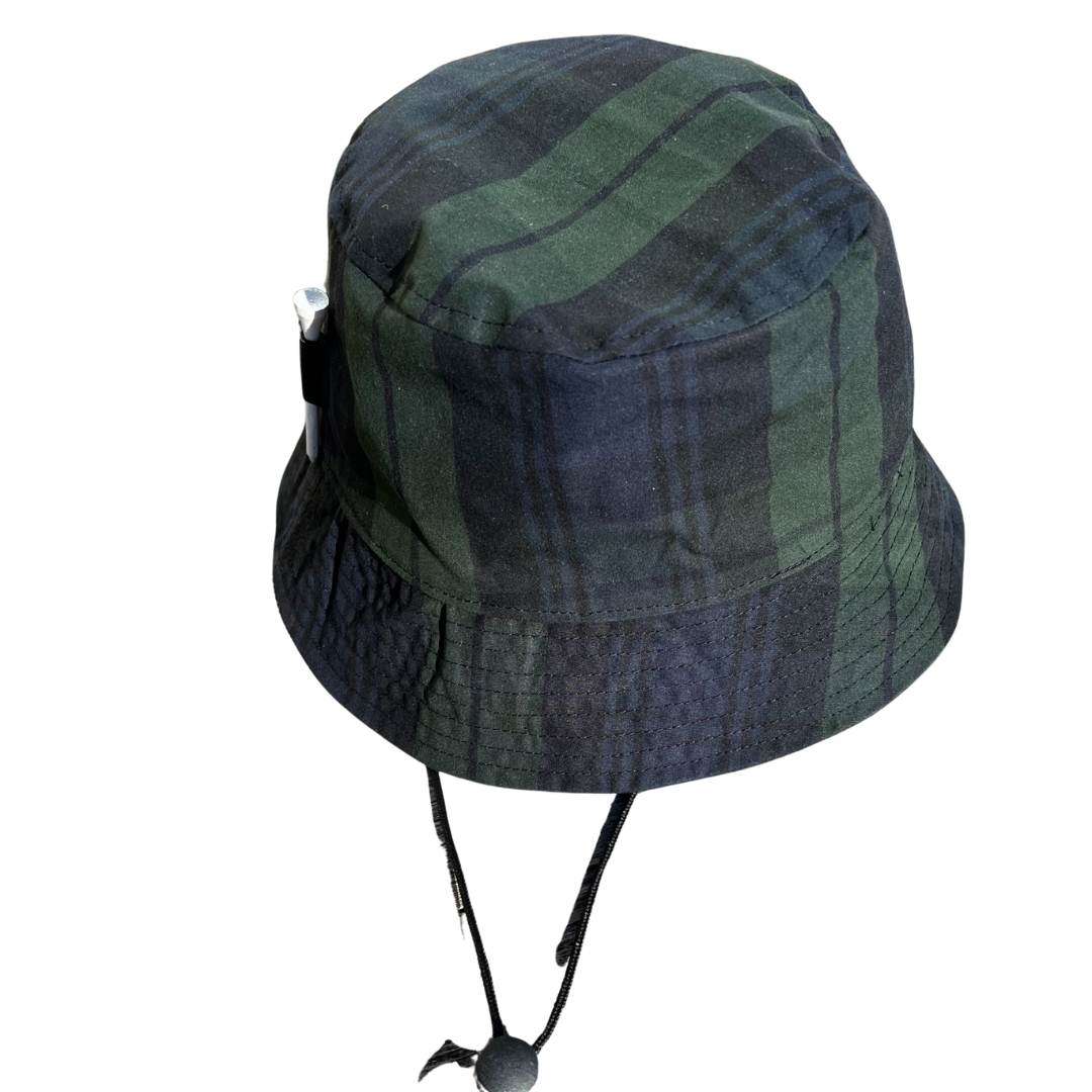 Waxed Cotton Golf Bucket Hat