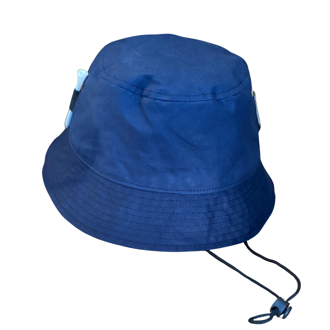 Waxed Cotton Golf Bucket Hat