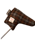 Golf Blade Putter Cover with Magnetic Closure in Harris Tweed®