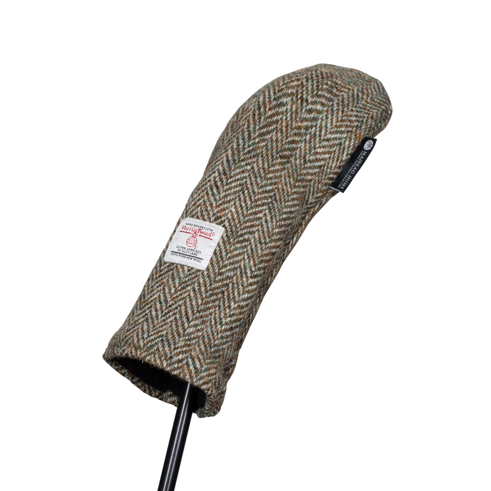 Golf Club 3 Wood Headcover in Herringbone Harris Tweed®